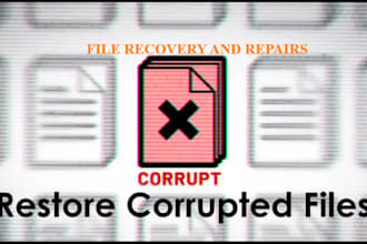 repair corrupted office files, pdf and image