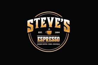 design a unique coffee house logo