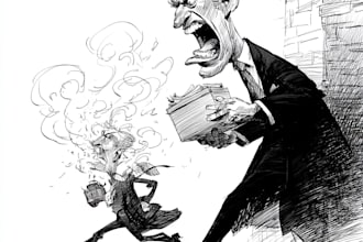 do a political cartoon for political cartoons