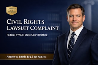 draft a powerful civil rights lawsuit complaint for state or federal court