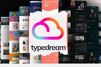 design or redesign a modern website using typedream