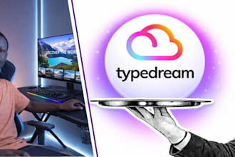 design or redesign a modern website using typedream