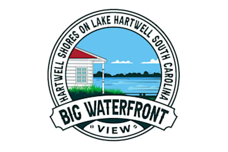 design monogram hartwell shores logo