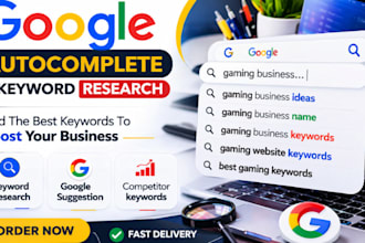google autocomplete website ranking, keyword research