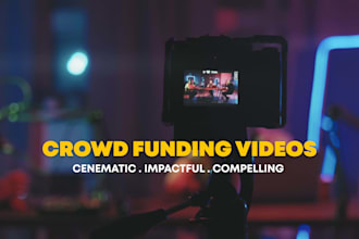 create or edit high quality crowdfunding and fundraising videos