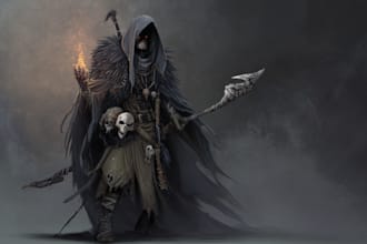 fantasy horror and fantasy horror character