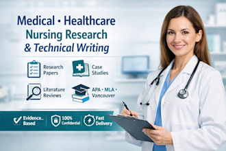 write professional health, medical and nutrition articles