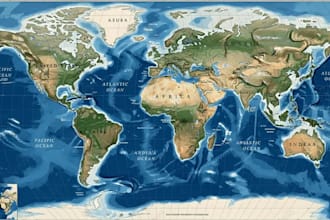 make fantasy world map illustration dnd campaign rpg book novel map cartographic