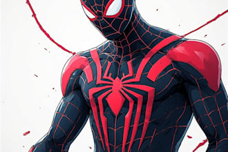 create your spider man sona verse or superhero character
