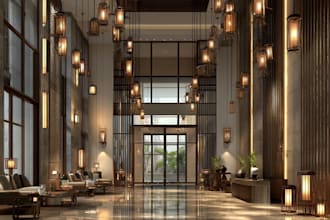 do lighting design interior and exterior architectural