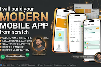 a kotlin multiplatform kmp mobile app