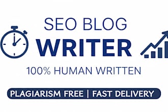 write SEO blog posts to rank your website on google