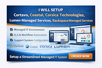 setup cortavo coastal corsica technologies lumen rackspace managed services
