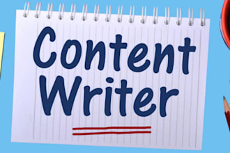 proffesionally write engaging scripts and blogs
