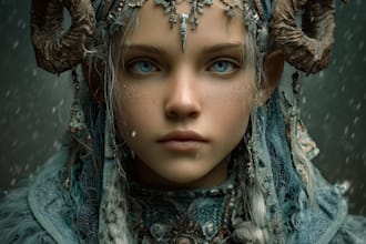 do realistic or fantasy portrait