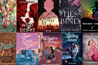 design weird fiction lgbtq book cover and romance ebook cover designs