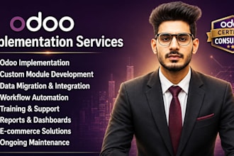 provide expert odoo setup and seamless customization