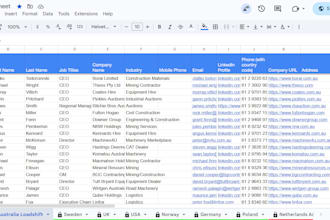 provide b2b lead generation for any industry