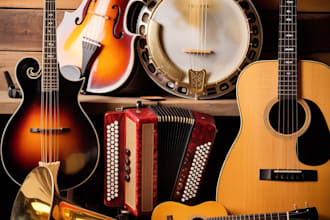 remake your song with mandolin, banjo and acoustic instrument