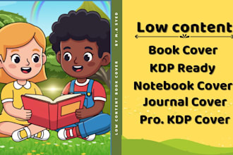design KDP notebook, journal and book cover