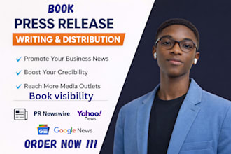 distribute press release, book press release, pr distribution, public relations