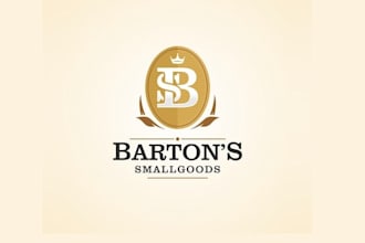design a modern hand crafted logo design