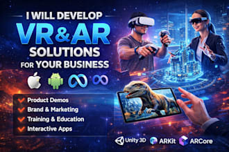 develop custom VR ar solutions for your business