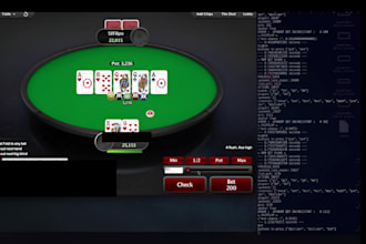 create an advanced ai poker bot for texas holdem with anti detection technology