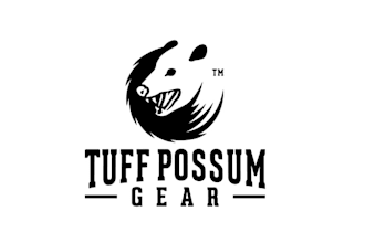 design a rugged and strong 2d logo for tuff possum gear