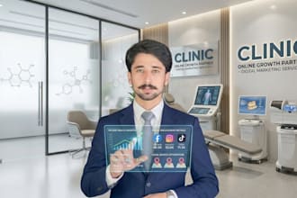 handle social media marketing for local medical clinics