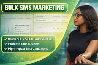 send bulk SMS marketing campaigns and do text message marketing