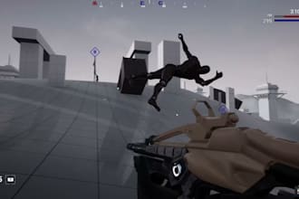 develop unreal engine game, unreal engine multiplayer game, prototype blueprint
