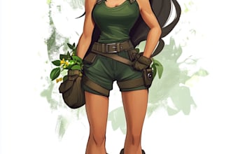 create 2d game character or 2d game character