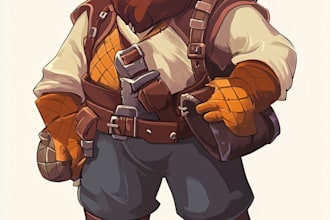 design 2d game character
