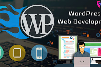 create wordpress website or business website within 12 hours