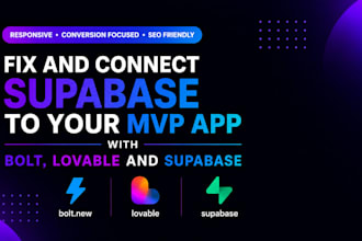 fix and deploy lovable bolt new replit and supabase mvp apps