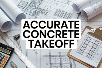 do accurate concrete takeoff rebar formwork material takeoff and cost estimating
