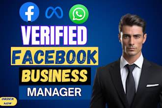 create fresh verified bm or fix your meta business manager and ad account issue
