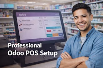 setup odoo pos with payment method, employee and cashier