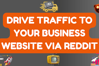promote business website, iptv, saas, ai website or tools via reddit seo post
