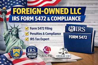help remove irs form 5472 penalties for foreign owned llc