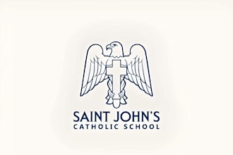 design a professional catholic church, christian ministry or school logo