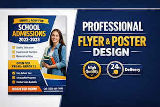 canva flyer poster design