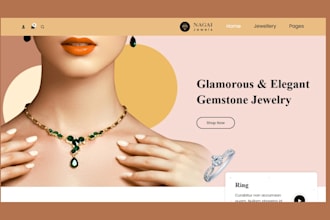 build jewelry shopify store fashion store jewelry shopify website necklace store