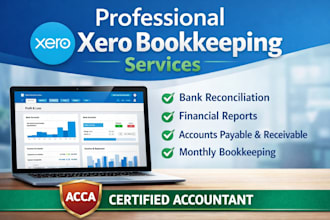 do professional bookkeeping in zoho, and xero