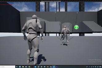 develop unreal engine game, unreal engine multiplayer game, game prototype, ue5