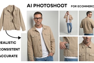create an ai photoshoot for your apparel, fashion photography