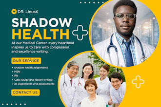 do your rn, bsn, and msn shadow health tasks accurately