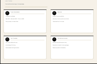 craft high converting copy for your brand in 3 languages