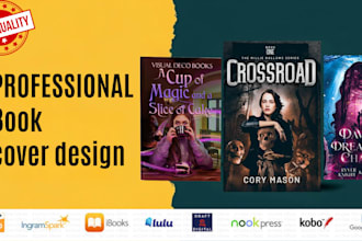 design bestselling cozy mystery fantasy crime thriller book cover page  kindle